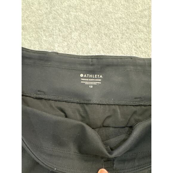 Athleta Womens Black Trekkie North Short - Size 12 - Picture 4 of 14